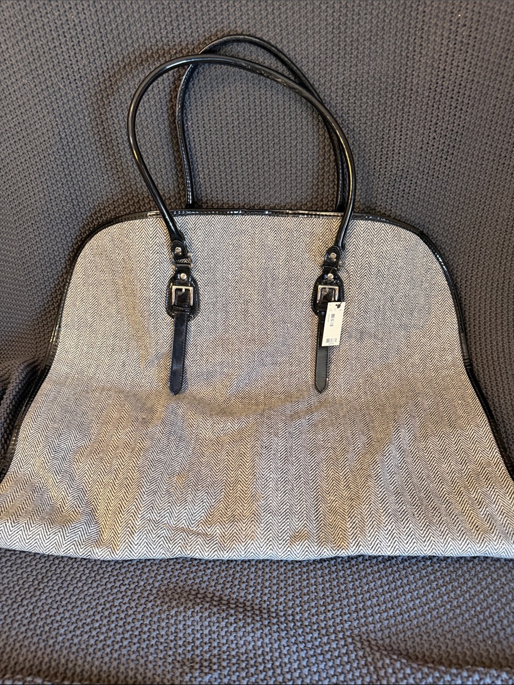 The Limited folding Two-Tone Herringbone garment bag